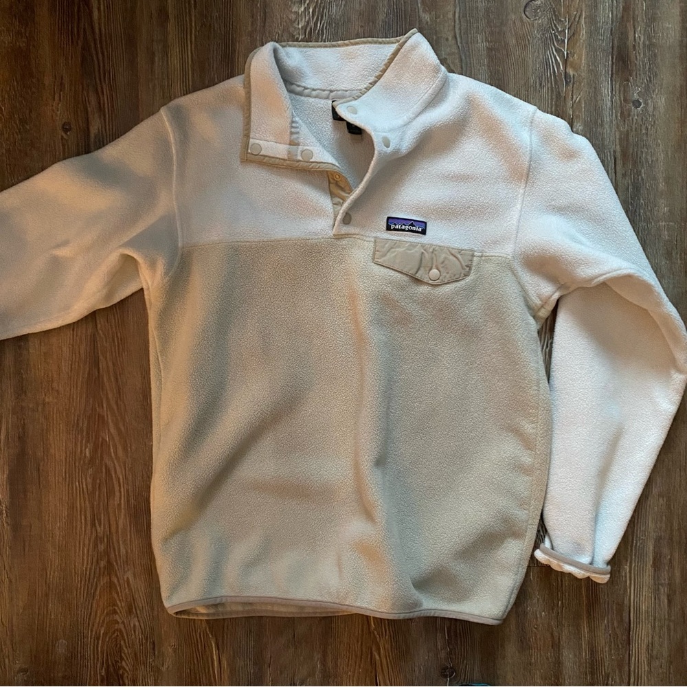 Patagonia Synchilla Cream Fleece Pullover